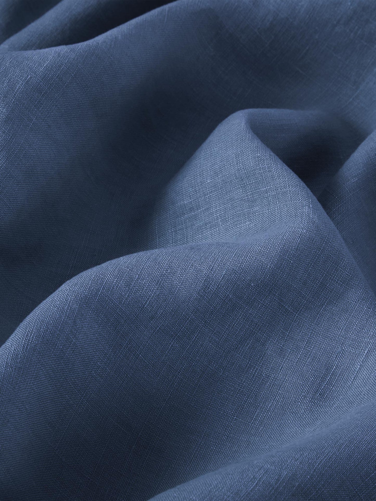 Blueberry 100% Linen Flat Sheet