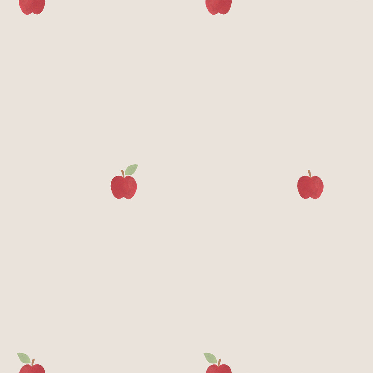 Cream Apples Wallpaper