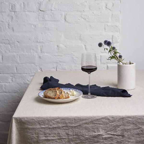 Oatmeal 100% Linen Tablecloth