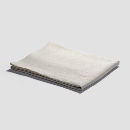Oatmeal 100% Linen Tablecloth