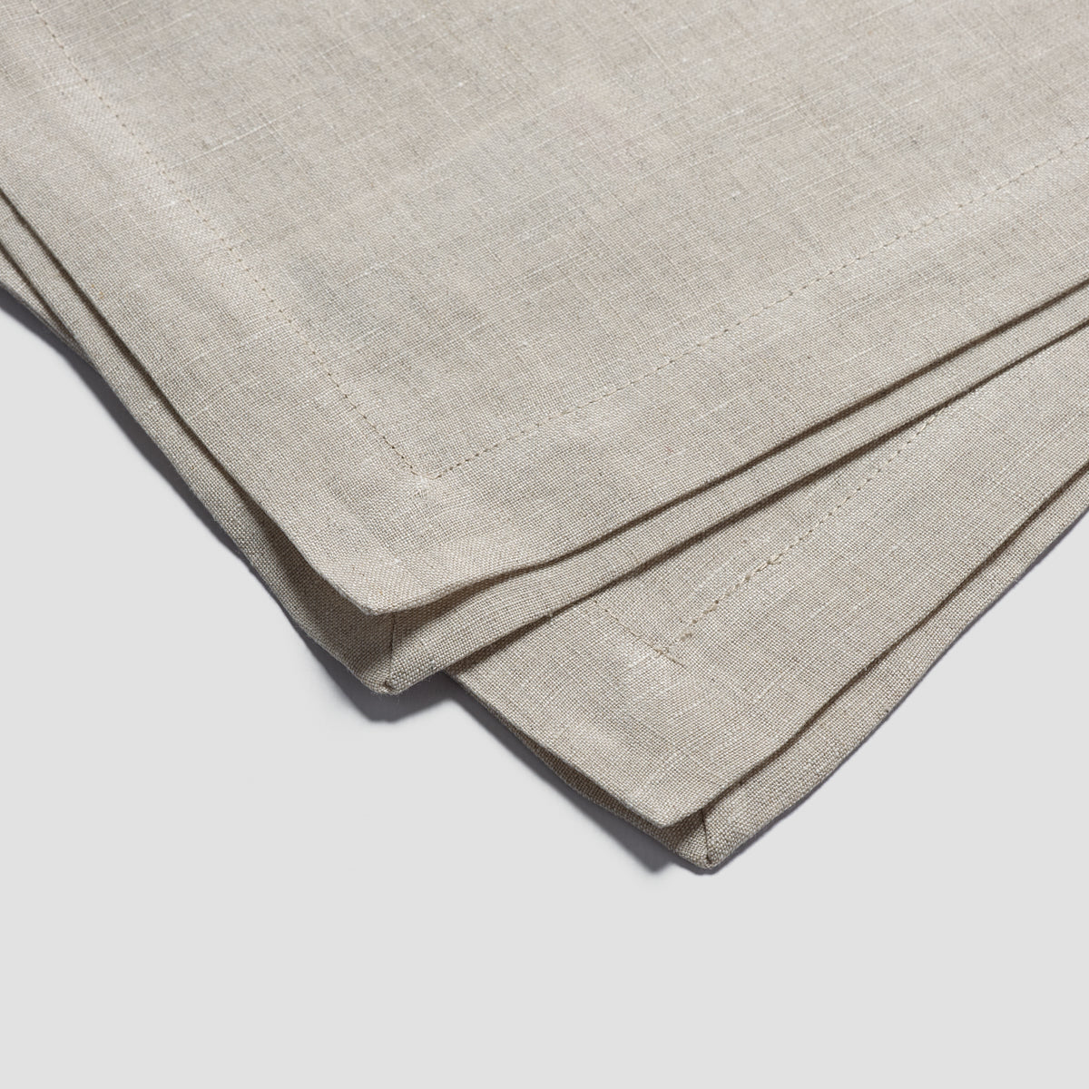 Oatmeal 100% Linen Tablecloth
