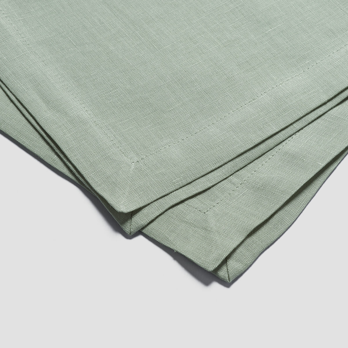 Sage Green 100% Linen Tablecloth