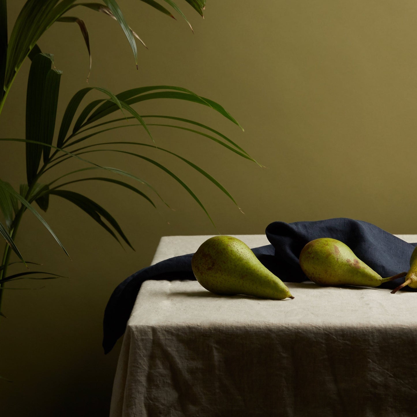 Oatmeal 100% Linen Tablecloth